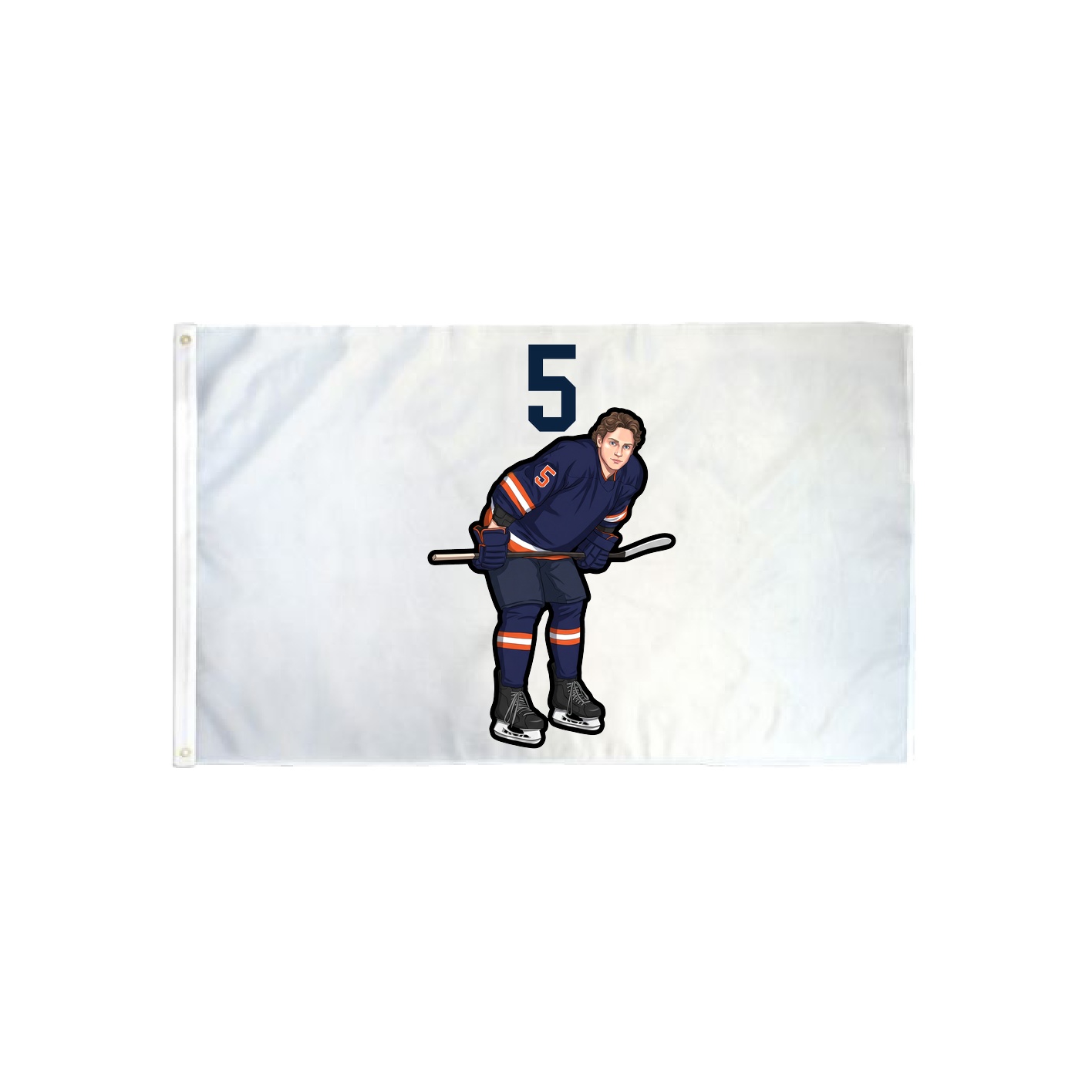 3x5 Flag — Number Top in Classic