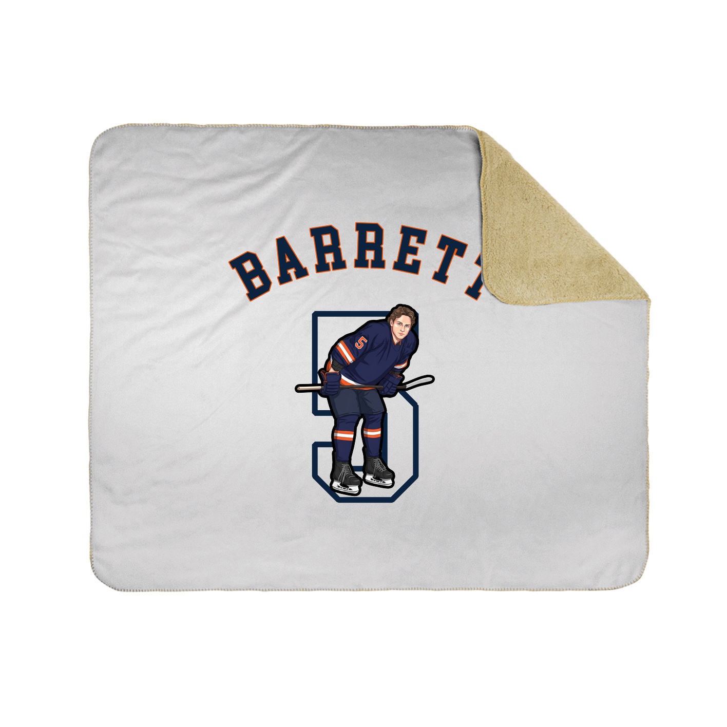 Throw Blanket — Shirsey Arch in White