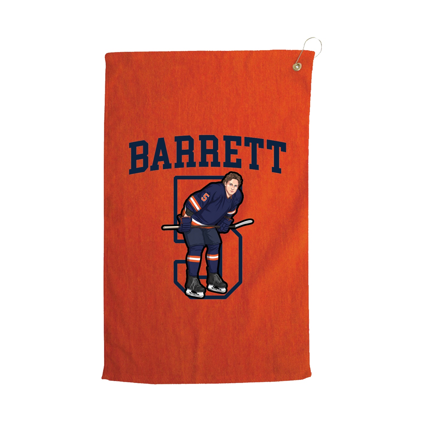 Golf Towel — Shirsey in Orange