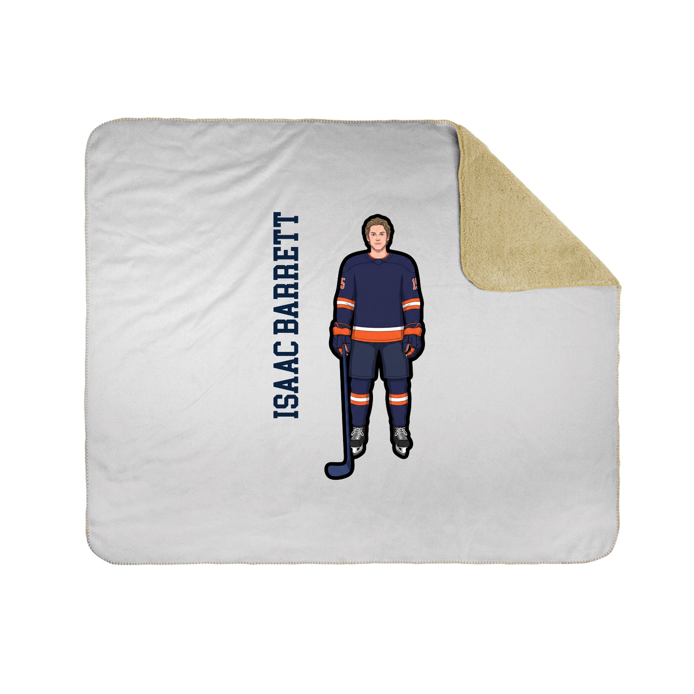 50x60 Sherpa Lined Throw Blanket