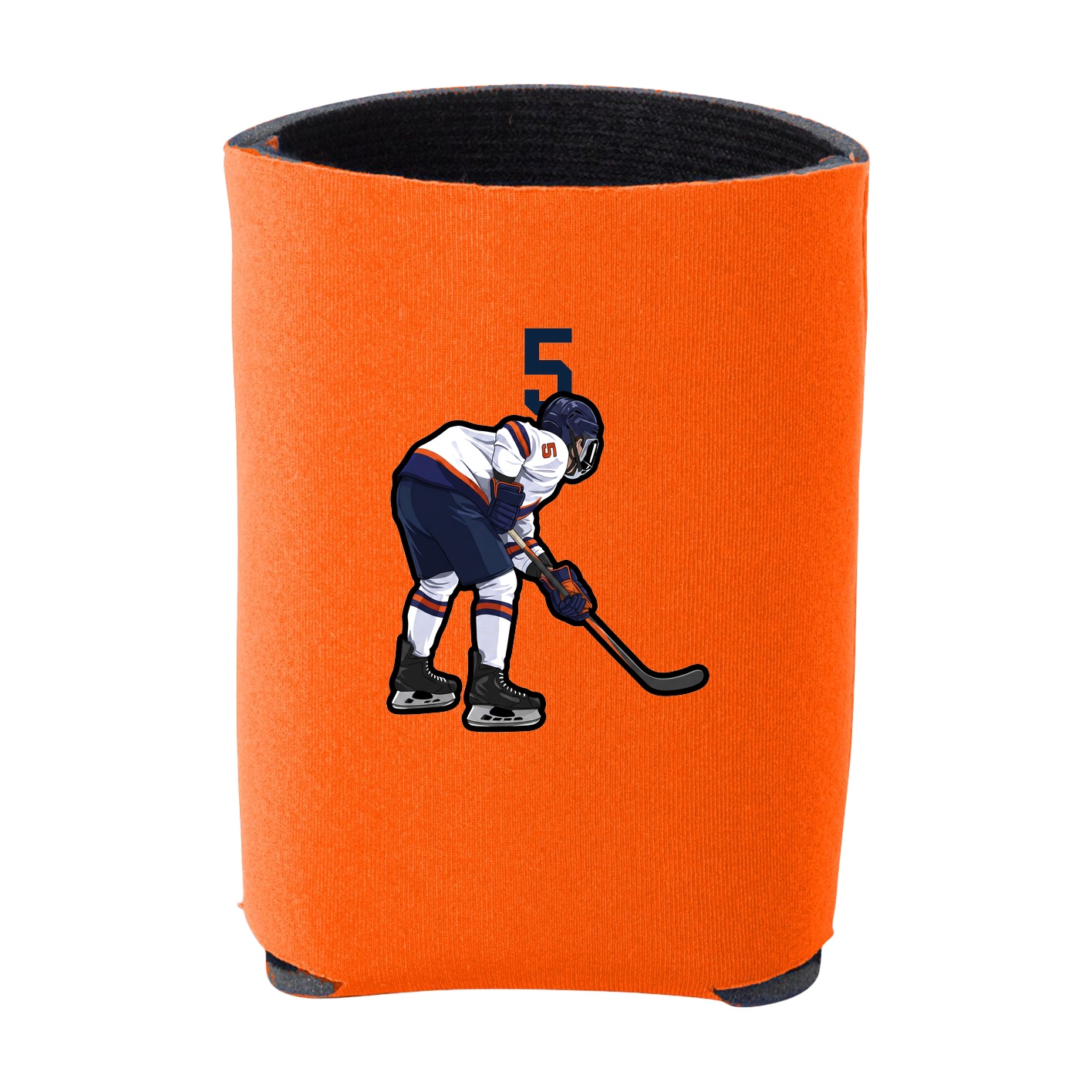 Can Holder — Number Top in Orange