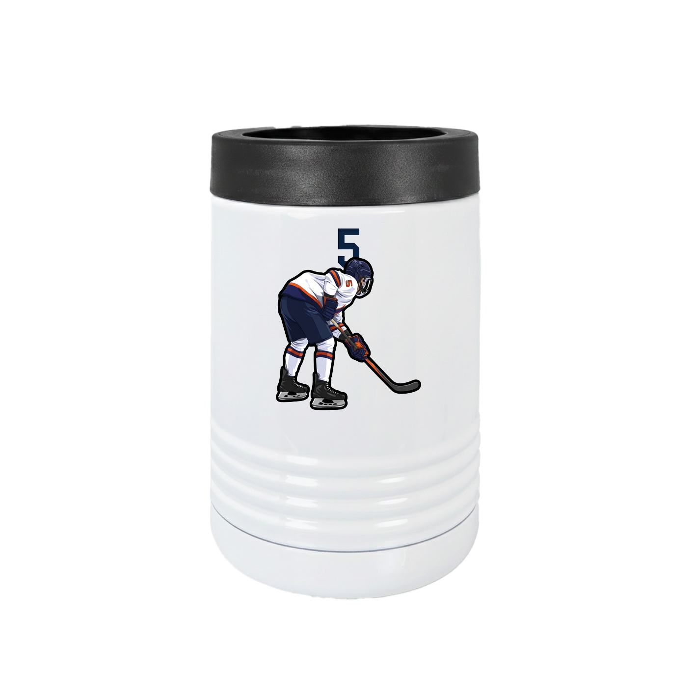Beverage Holder — Number Top in White