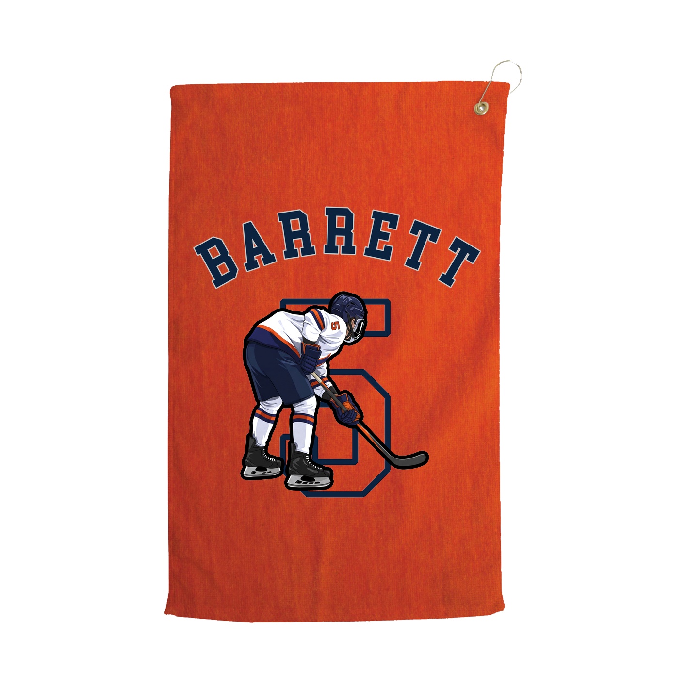 Golf Towel — Shirsey Arch in Orange