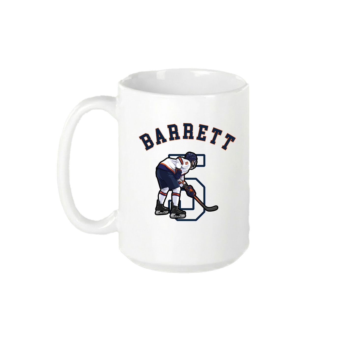 15oz Coffee Mug — Shirsey Arch in White