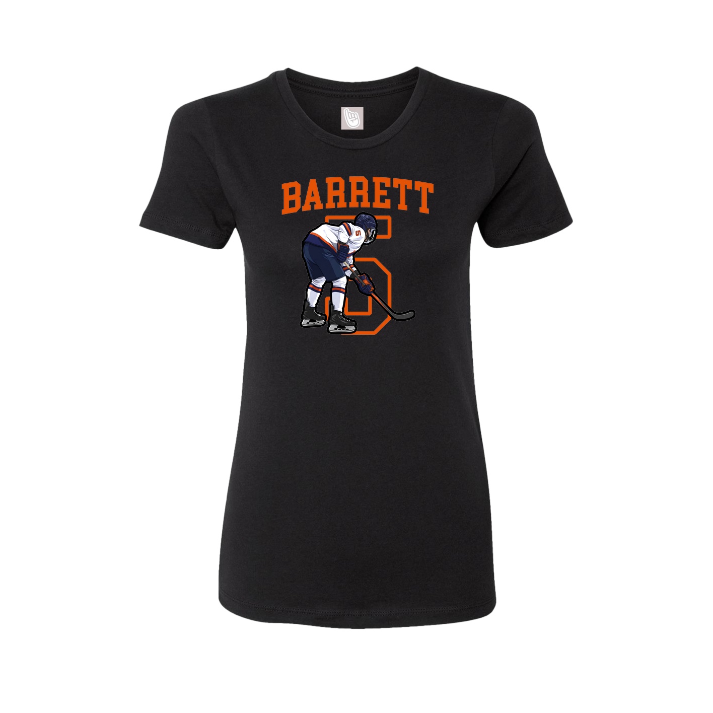 Fitted Women's Tee — Shirsey in Black