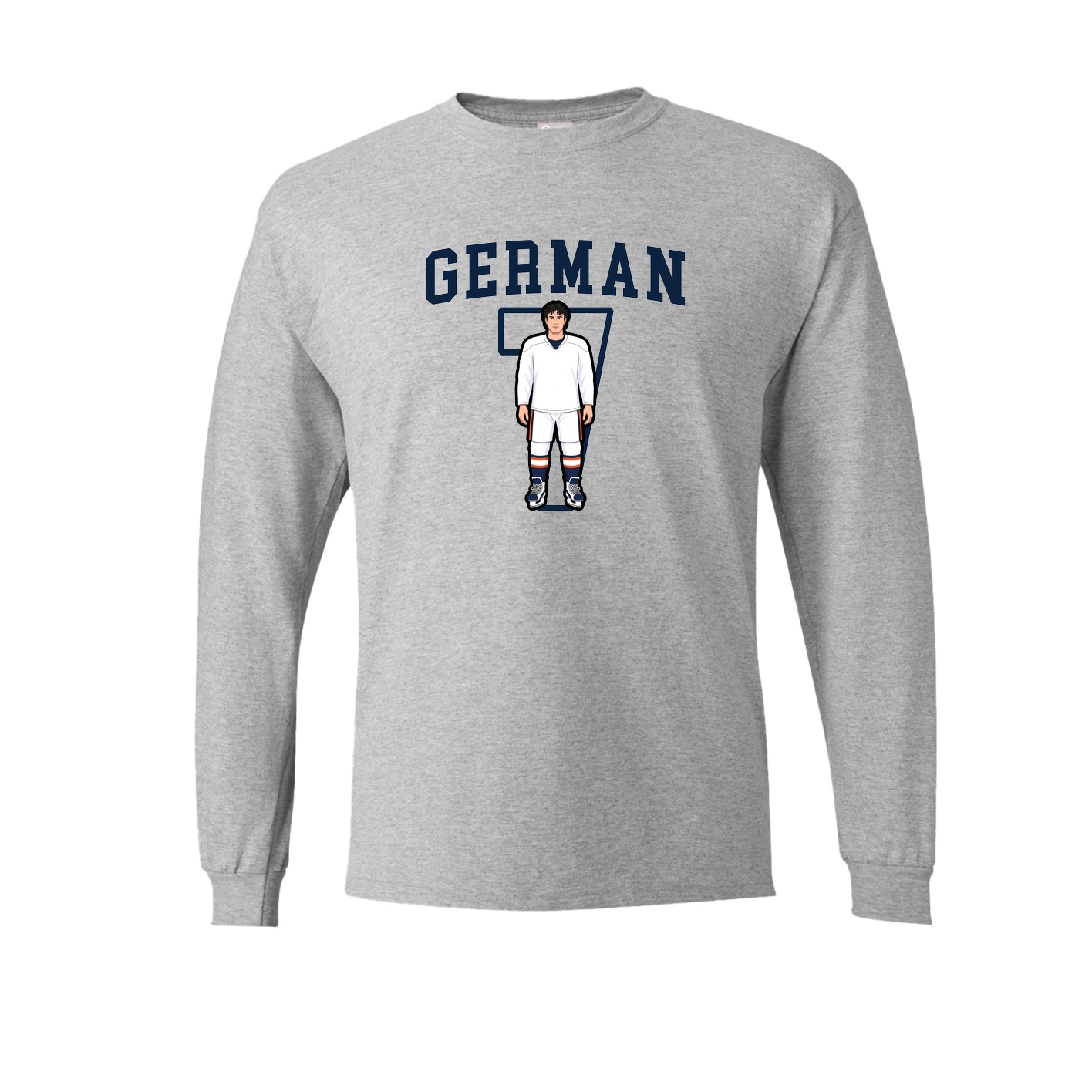 Long Sleeve Tee — Shirsey in Grey