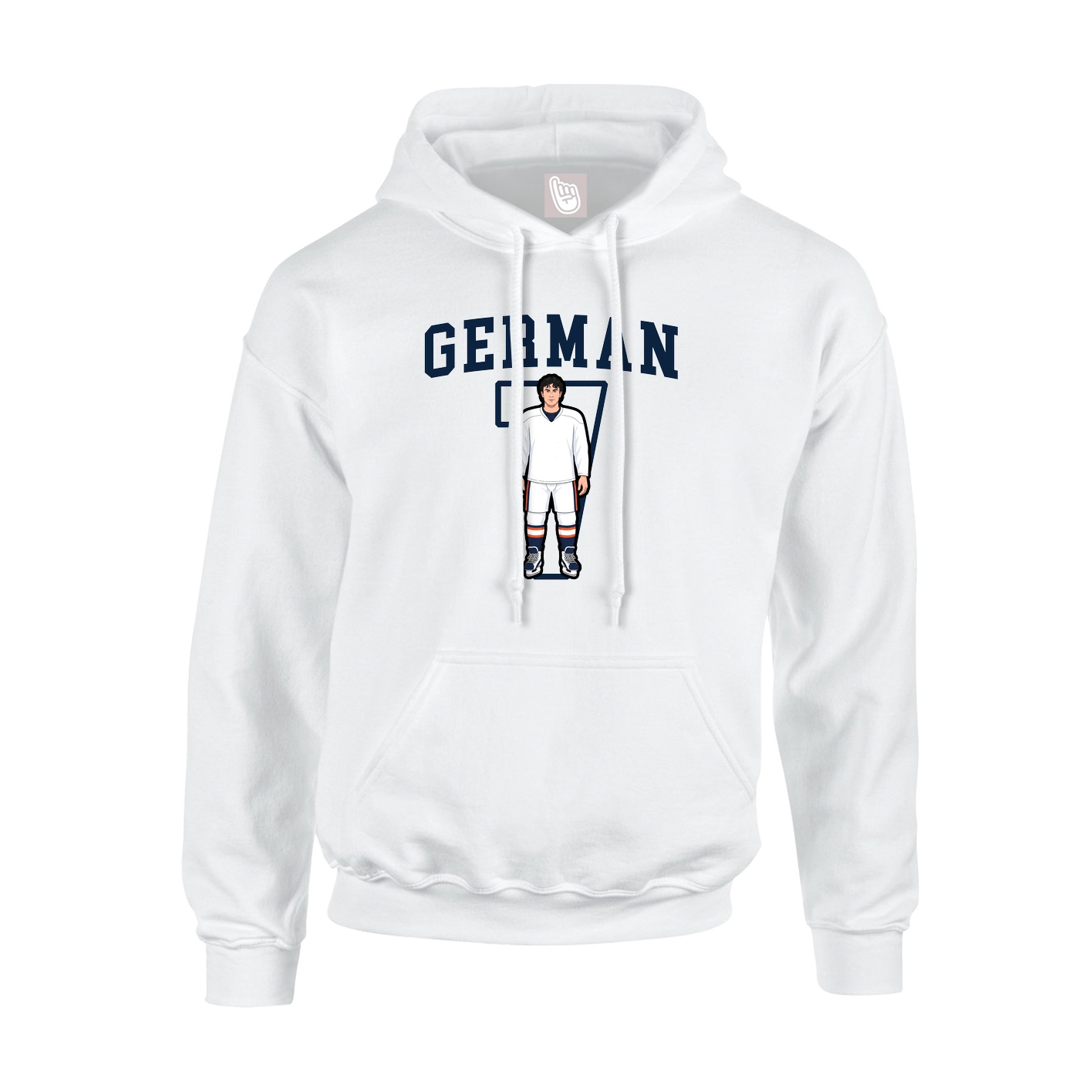 Hoodie — Shirsey in White