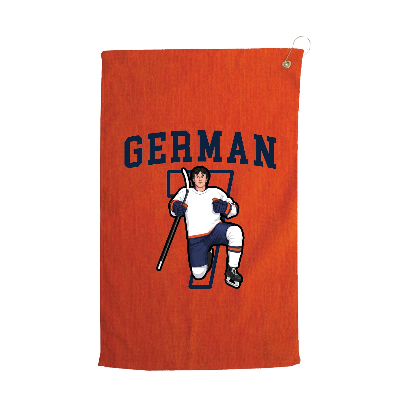 Golf Towel — Shirsey in Orange