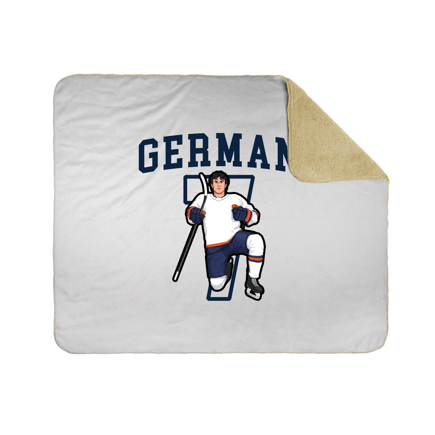 50x60 Sherpa Lined Throw Blanket