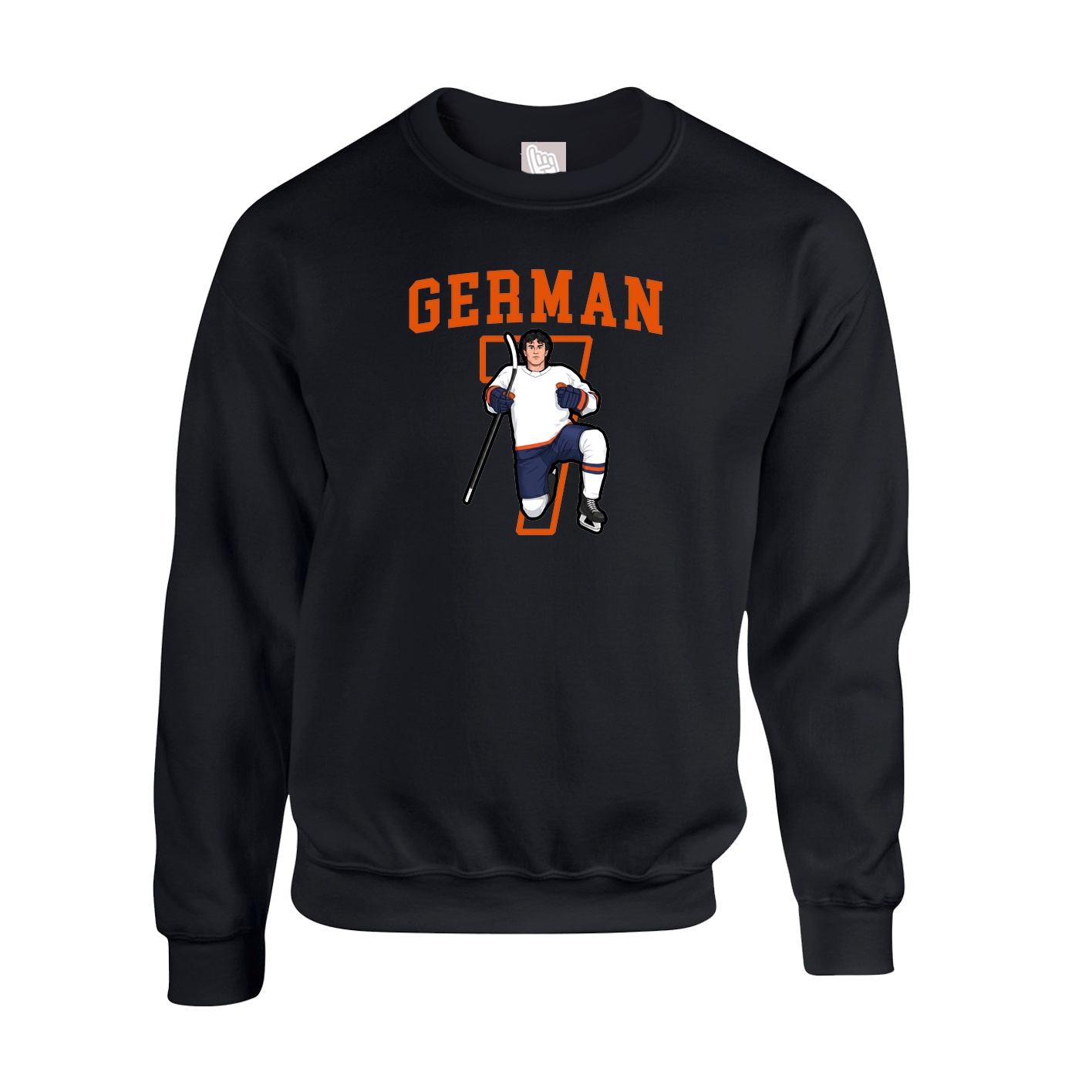 Fleece Crew — Shirsey in Black