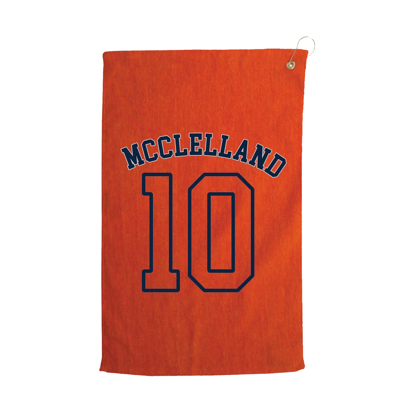 Golf Towel — Shirsey Arch in Orange