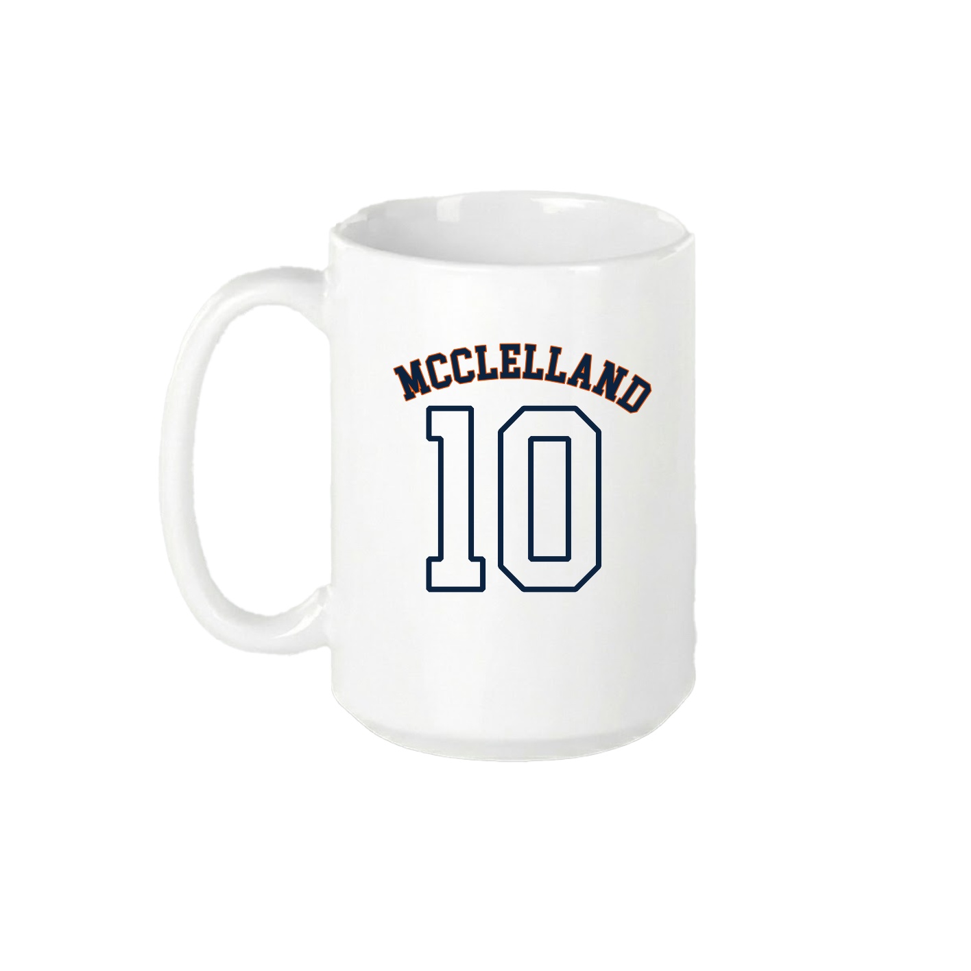 15oz Coffee Mug — Shirsey Arch in White