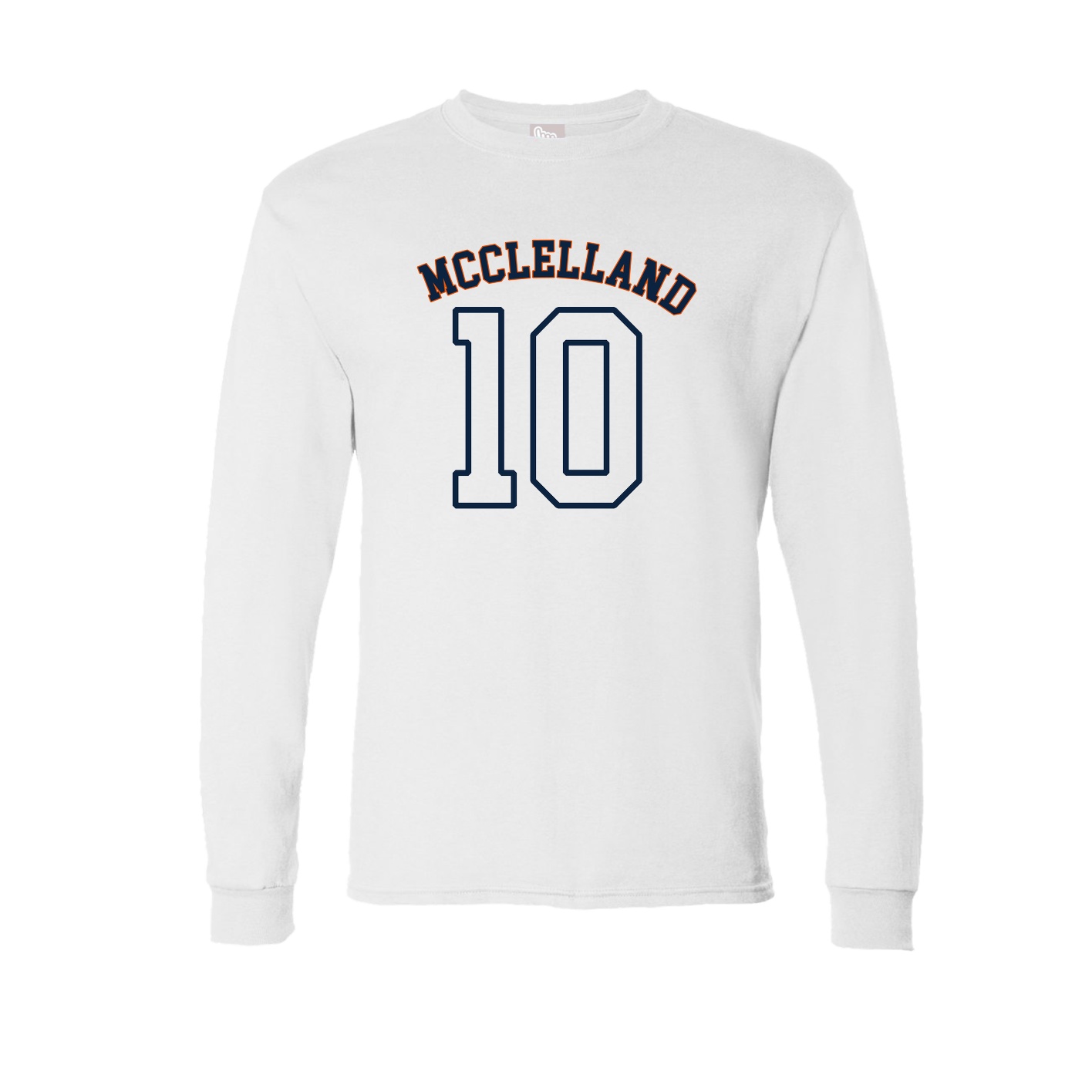 Long Sleeve Tee — Shirsey Arch in White