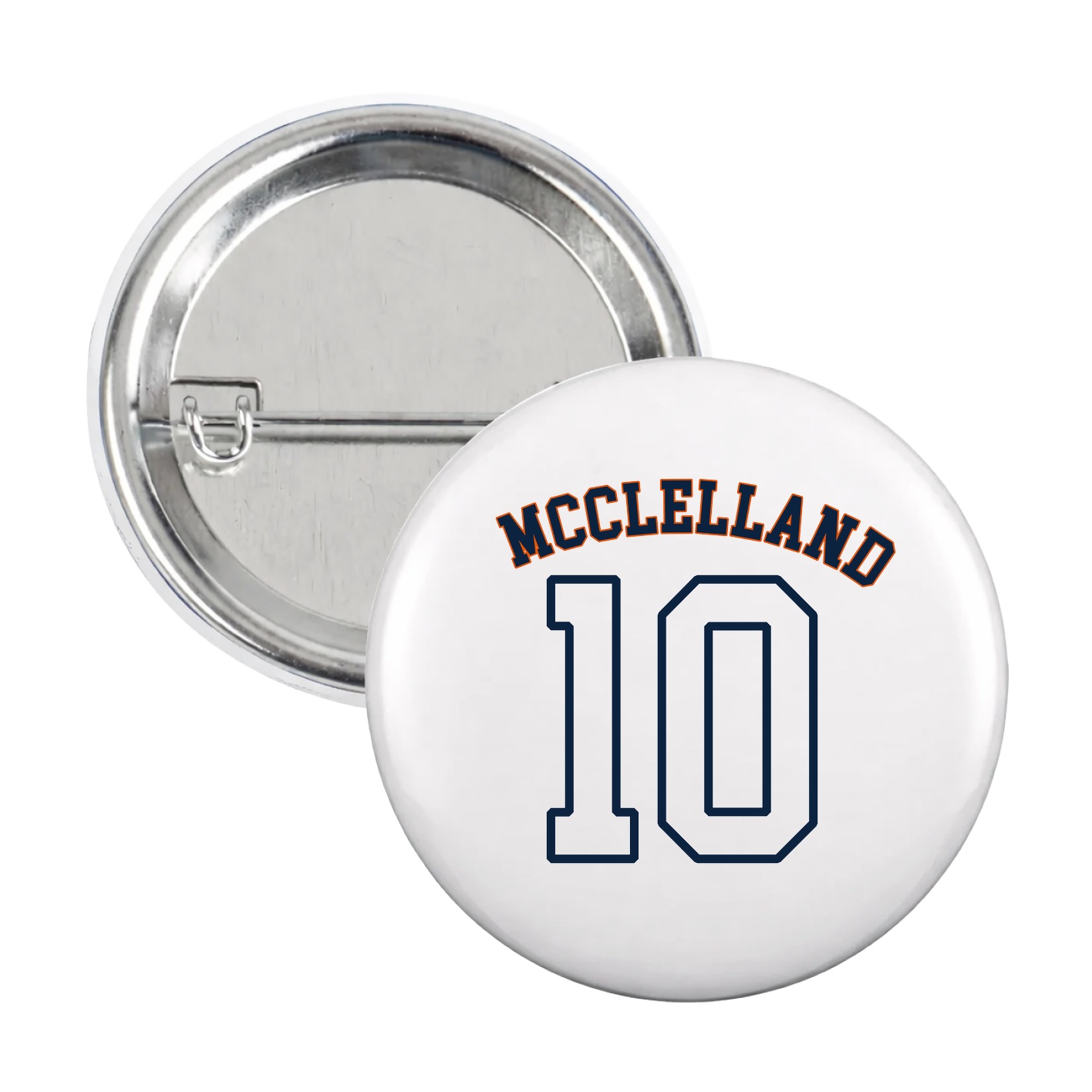 Game Day Button — Shirsey Arch in White