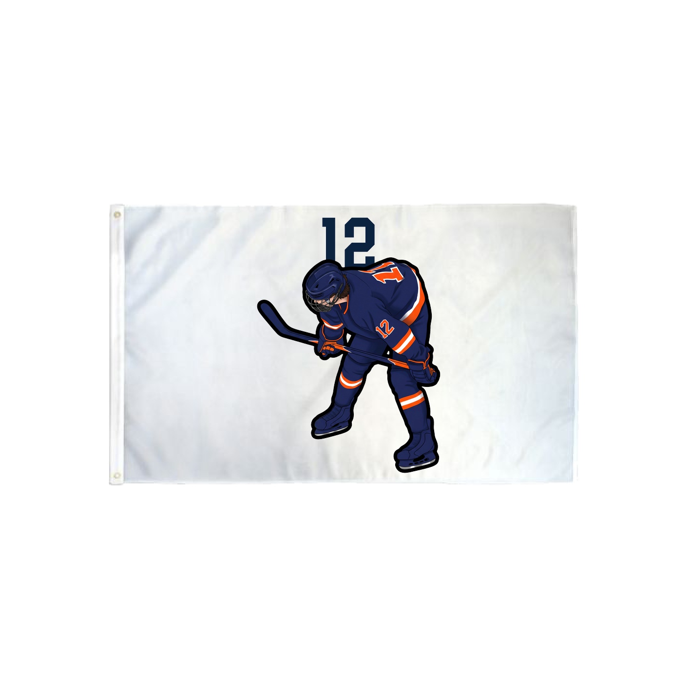 3x5 Flag — Number Top in Classic