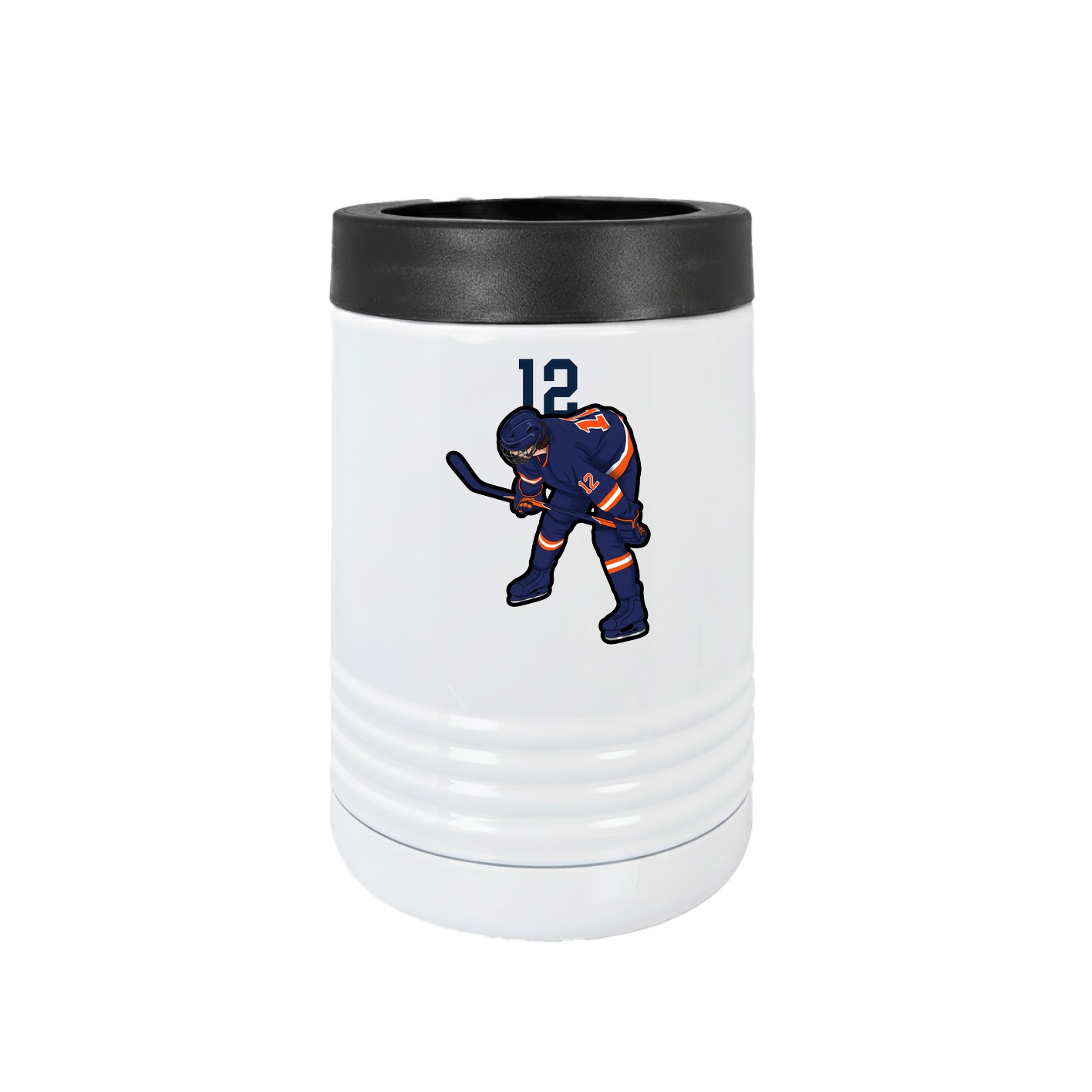 Beverage Holder — Number Top in White