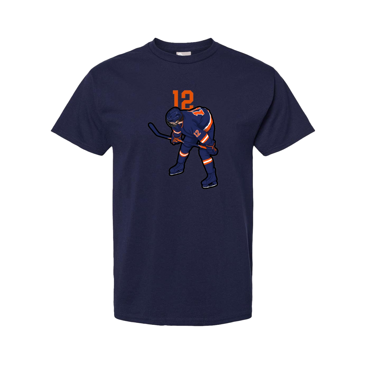 Youth Tee — Number Top in Navy