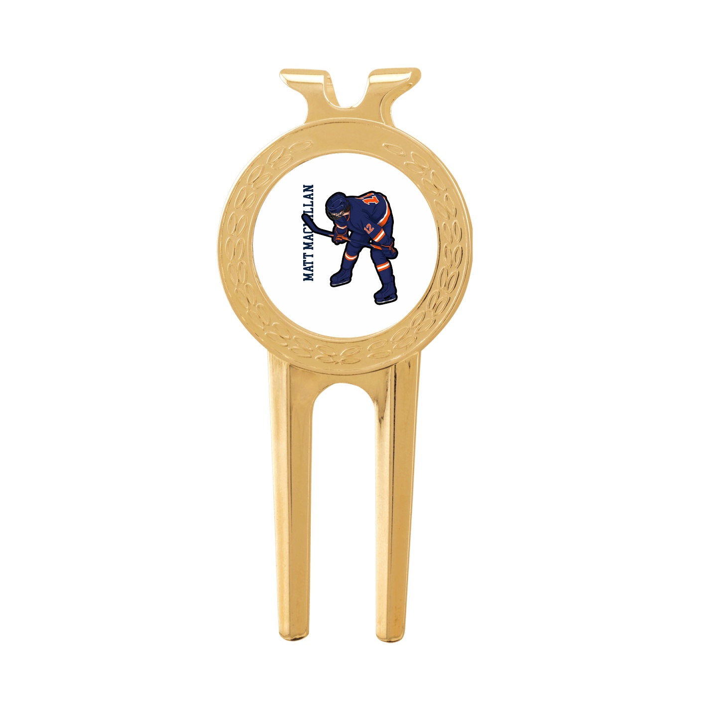 Divot Tool with Ball Marker — Name Vertical in Classic