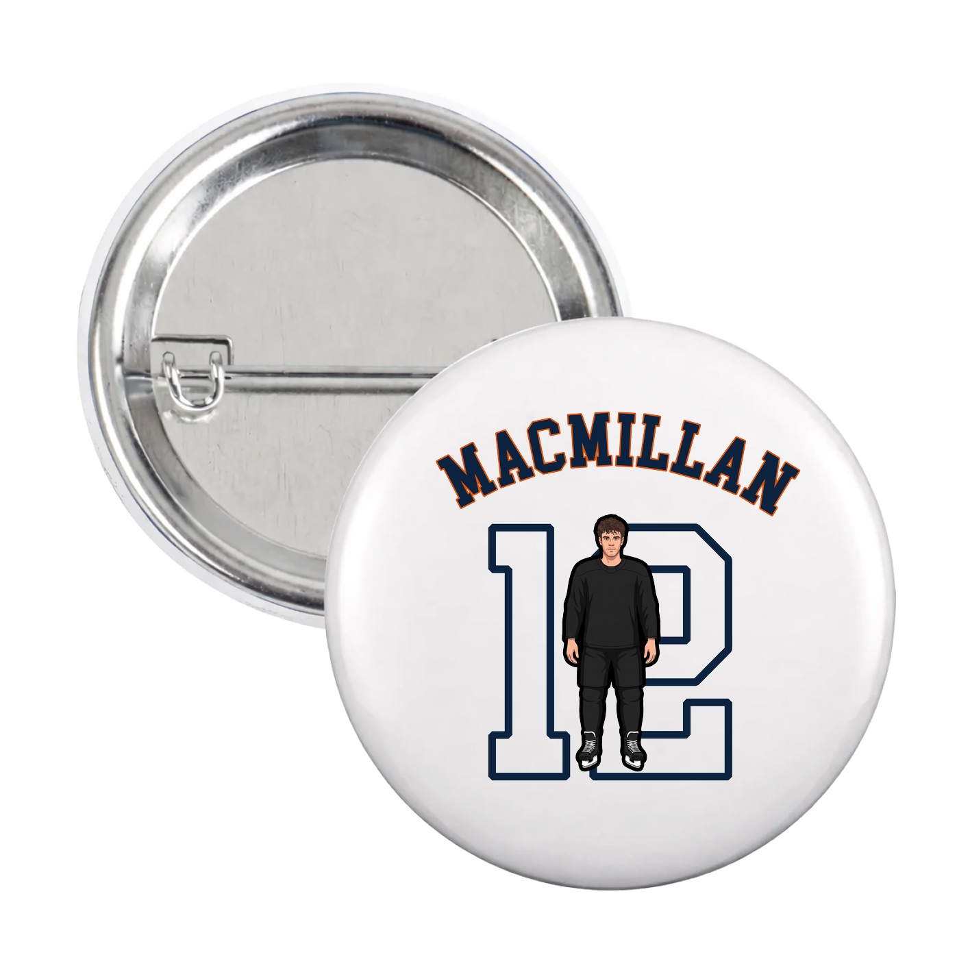 Game Day Button — Shirsey Arch in White