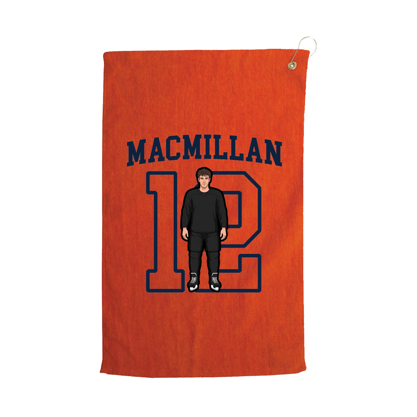 Golf Towel — Shirsey in Orange