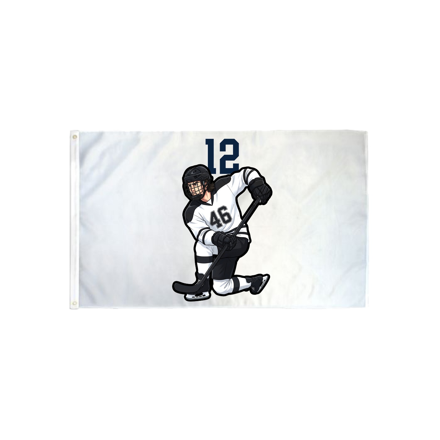 3x5 Flag — Number Top in Classic