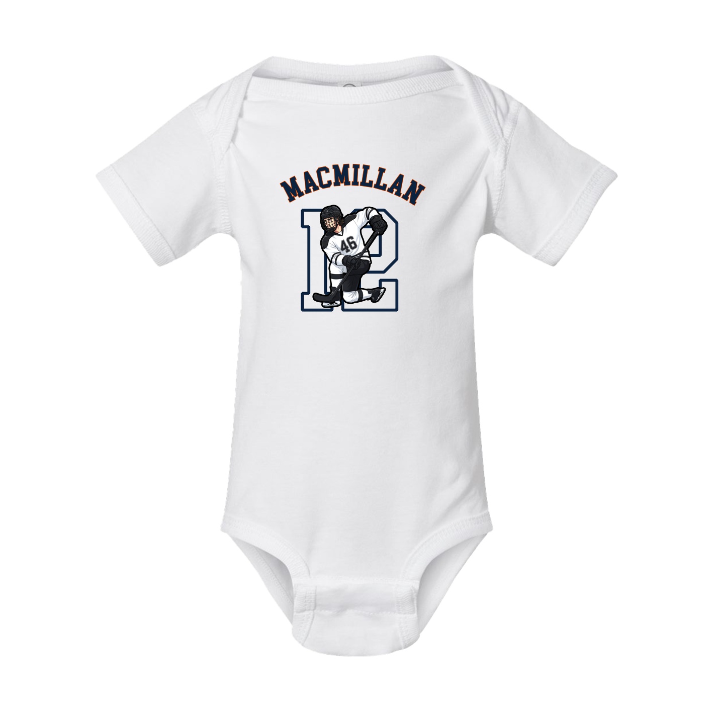 Baby Onesie — Shirsey Arch in White