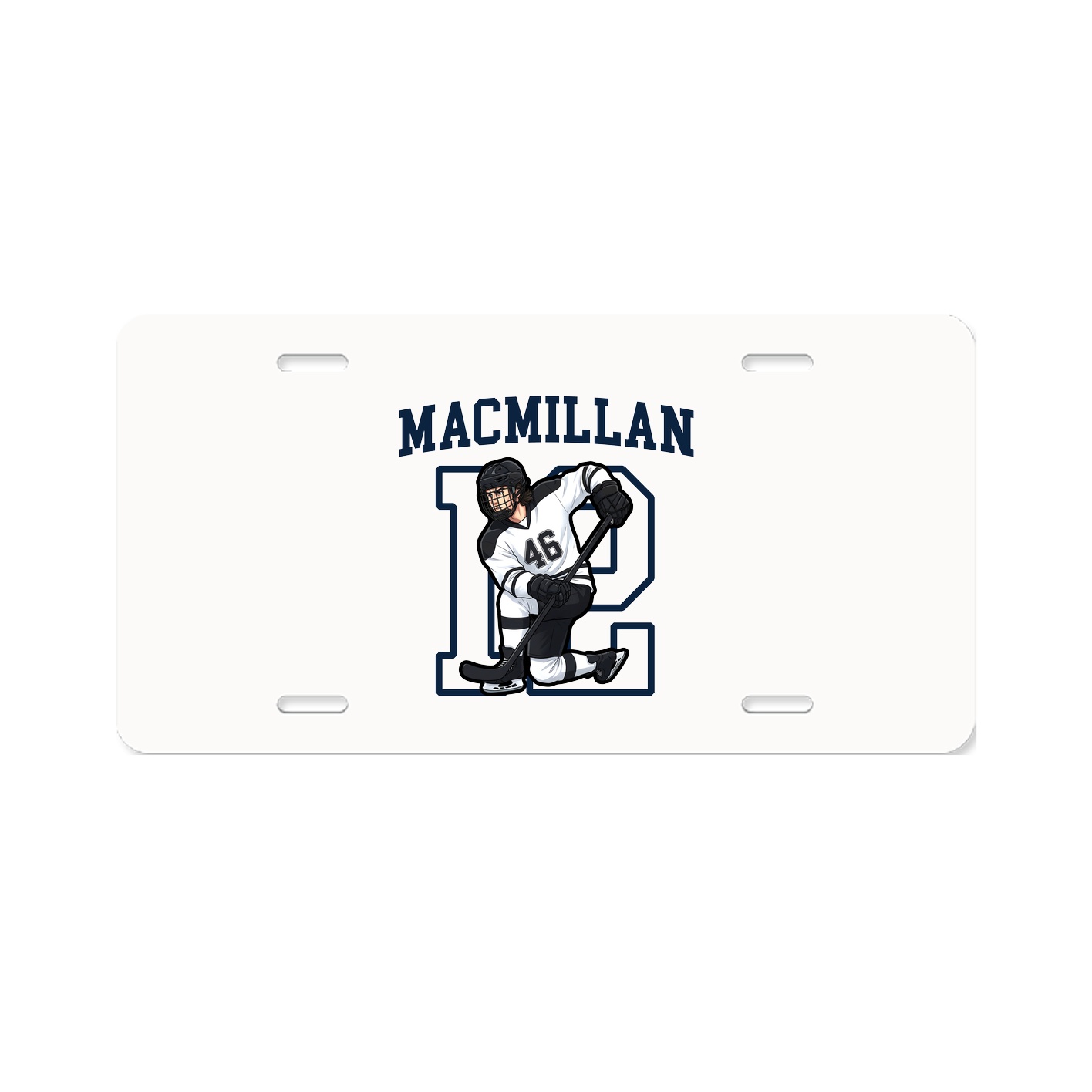 Aluminum License Plate