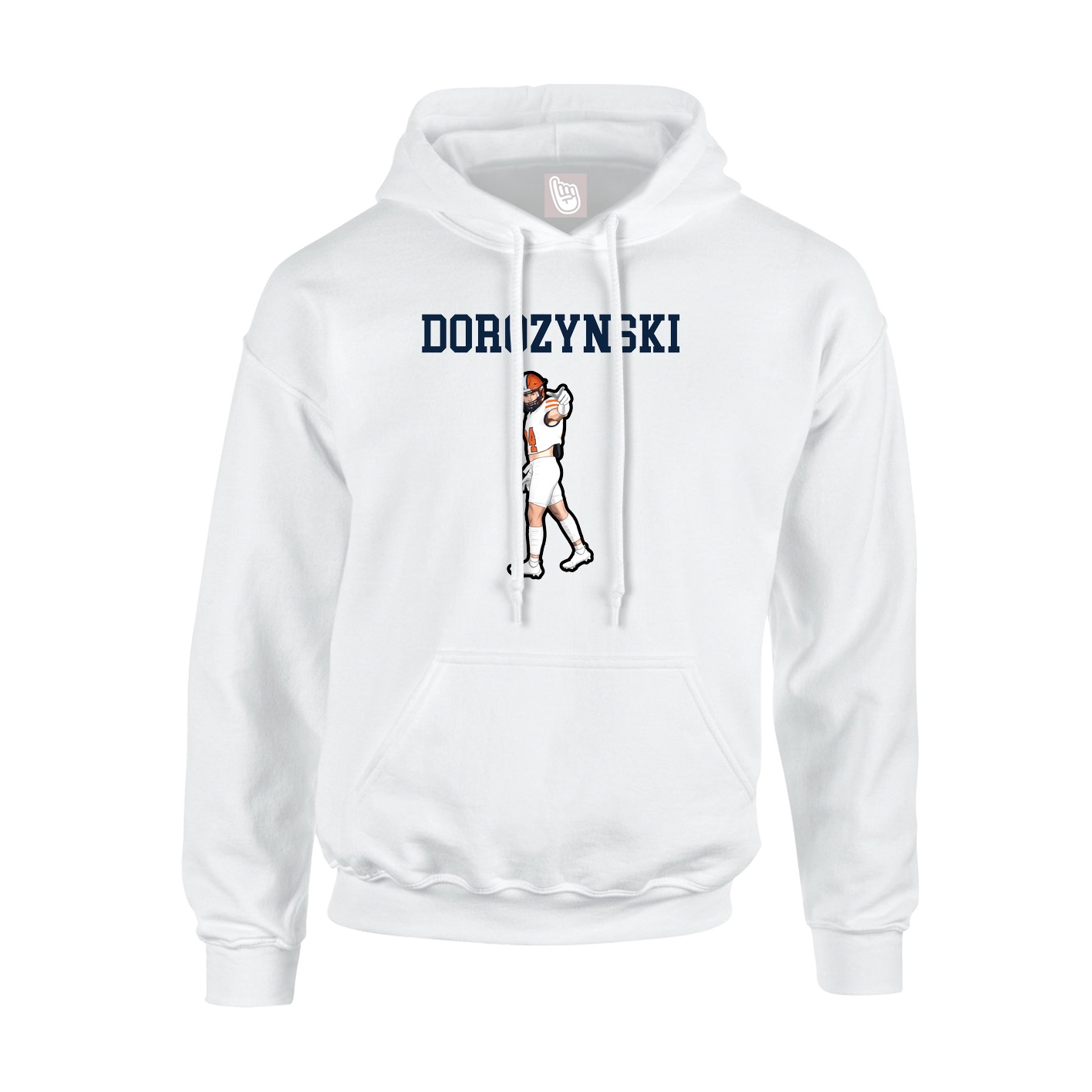 Youth Hoodie — Shirsey in White