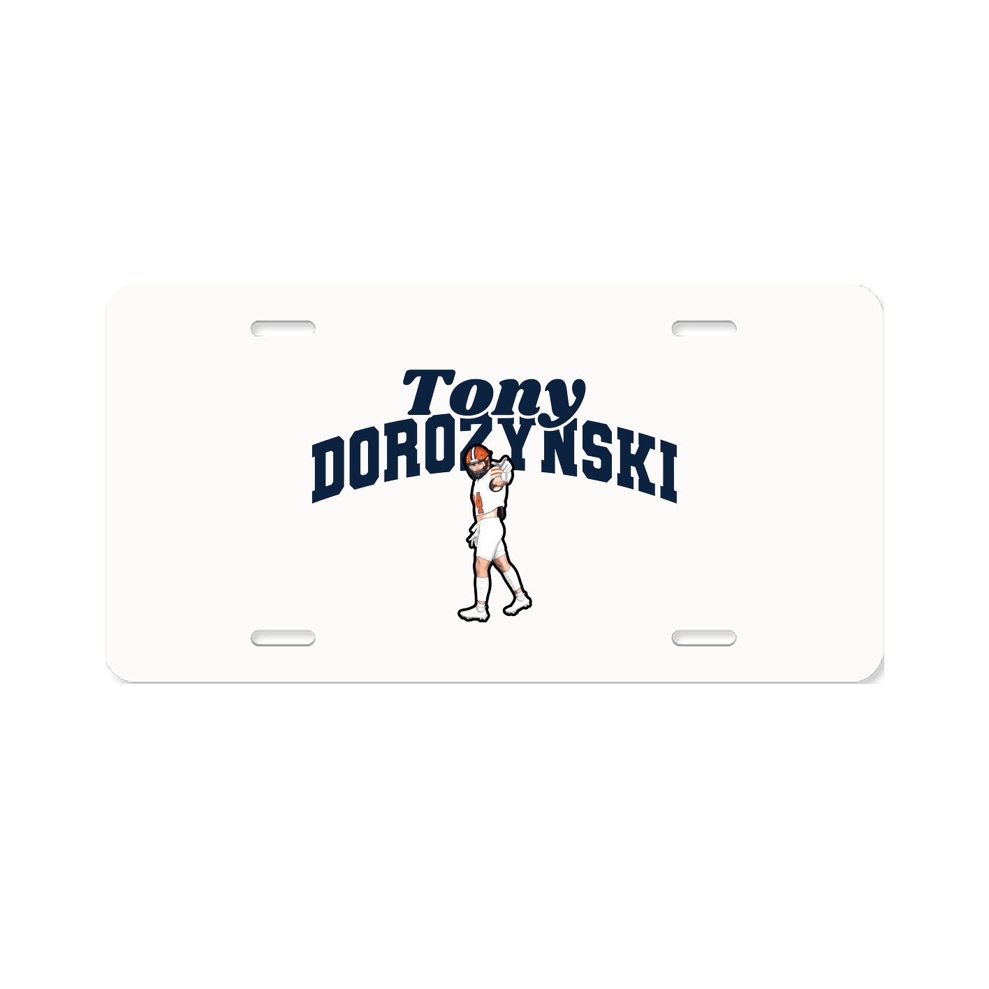 License Plate — Signature Arch in Classic