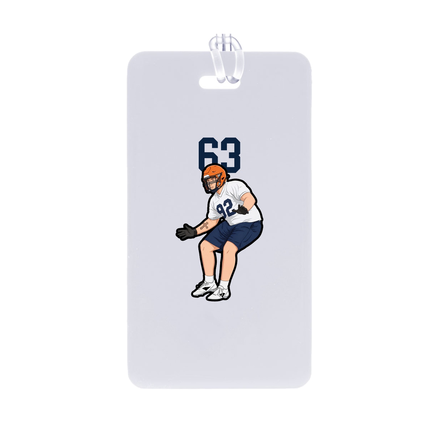 Bag Tag — Number Top in Classic