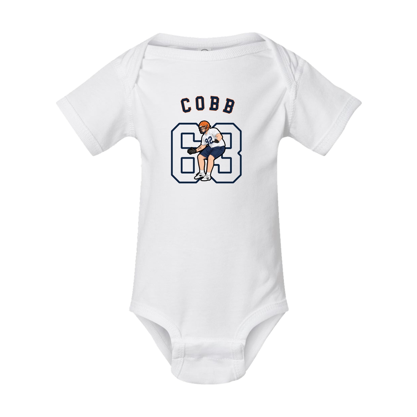 Baby Onesie — Shirsey Arch in White