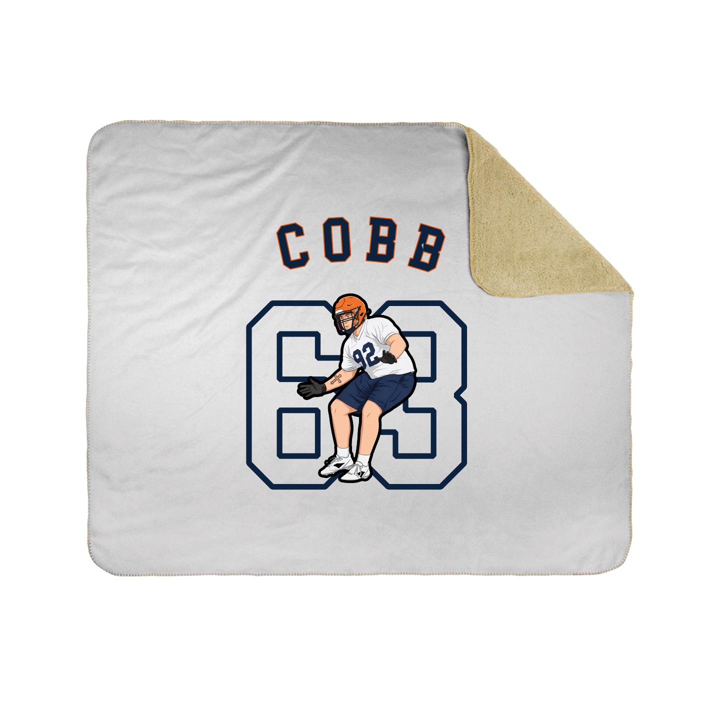 Throw Blanket — Shirsey Arch in White