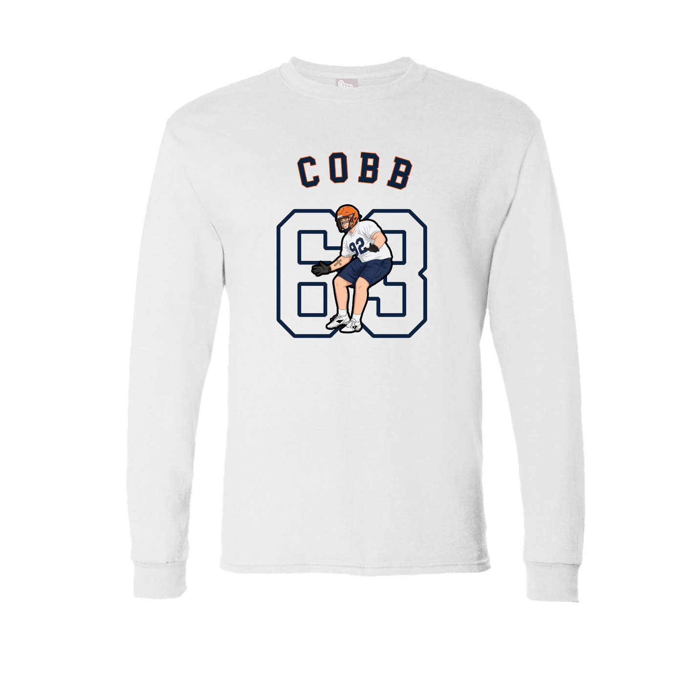 Long Sleeve Tee — Shirsey Arch in White