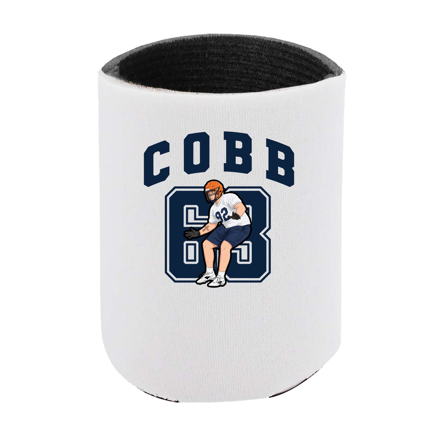 Can Holder — Number in White