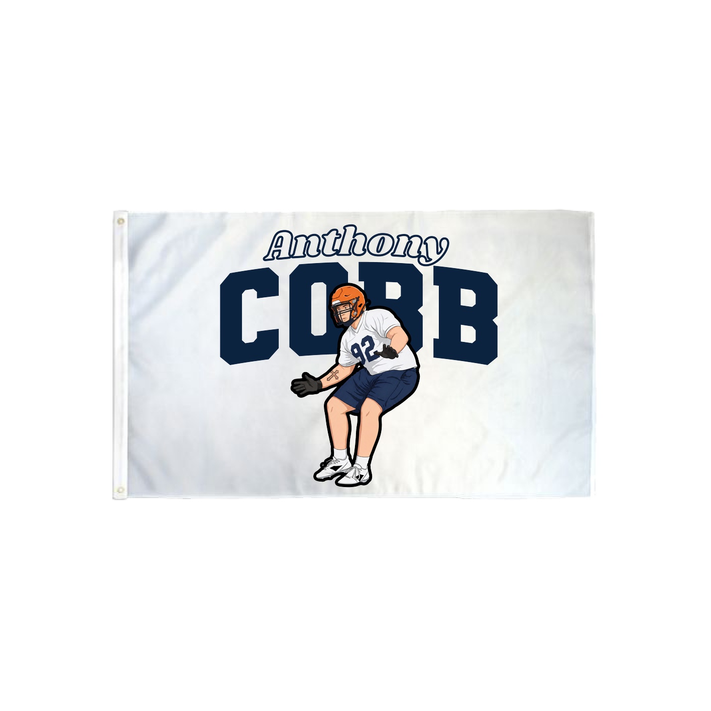 3x5 Flag — Name Arch in Classic