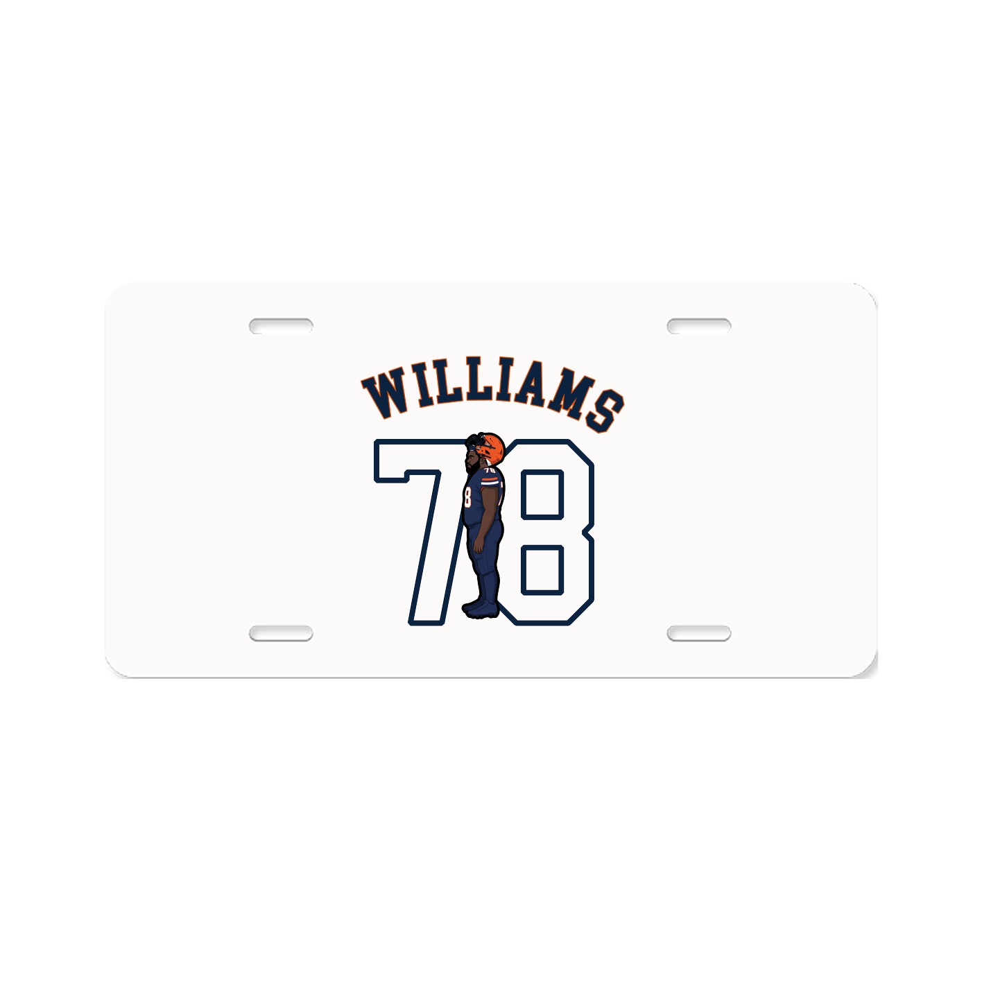 License Plate — Shirsey Arch in Classic