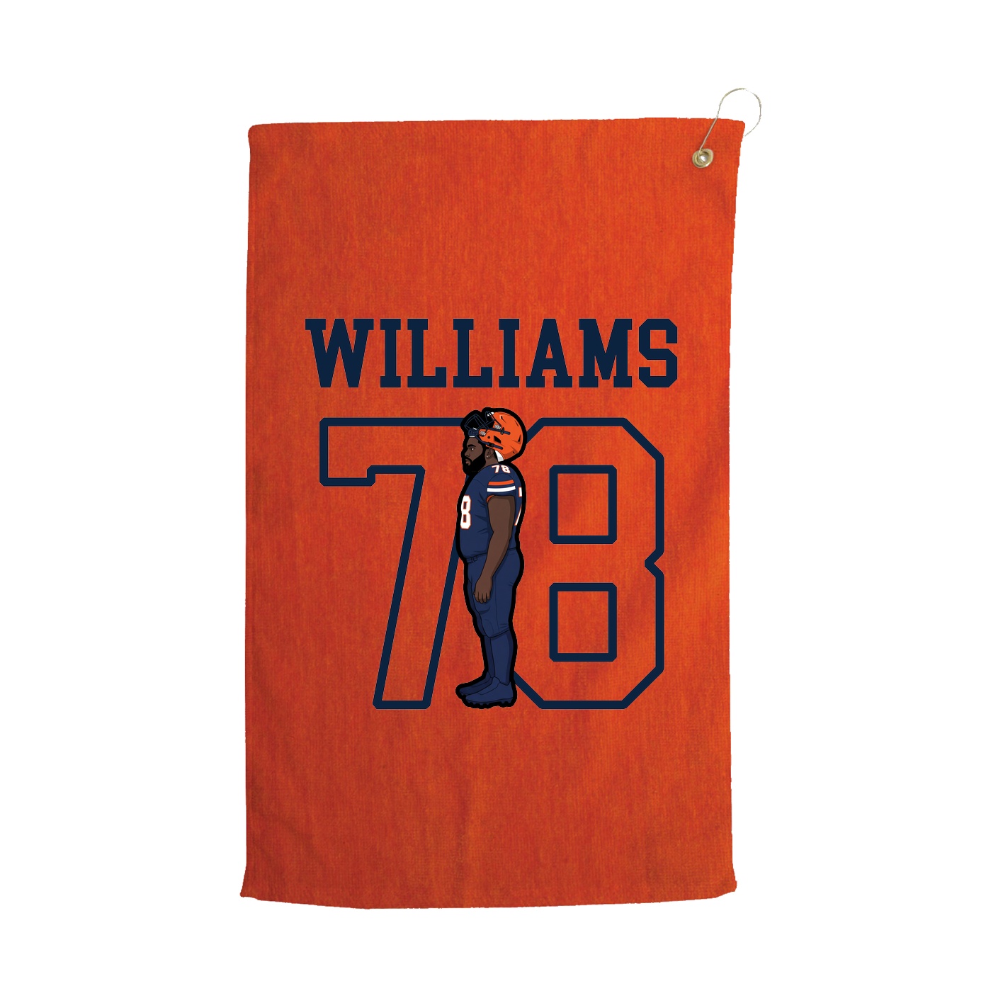 Golf Towel — Shirsey in Orange