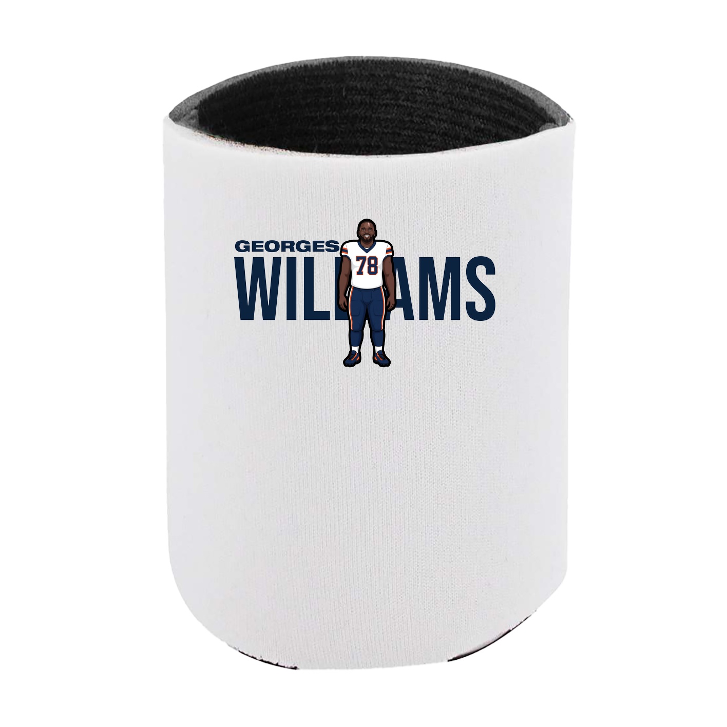 Can Holder — Player Name in White
