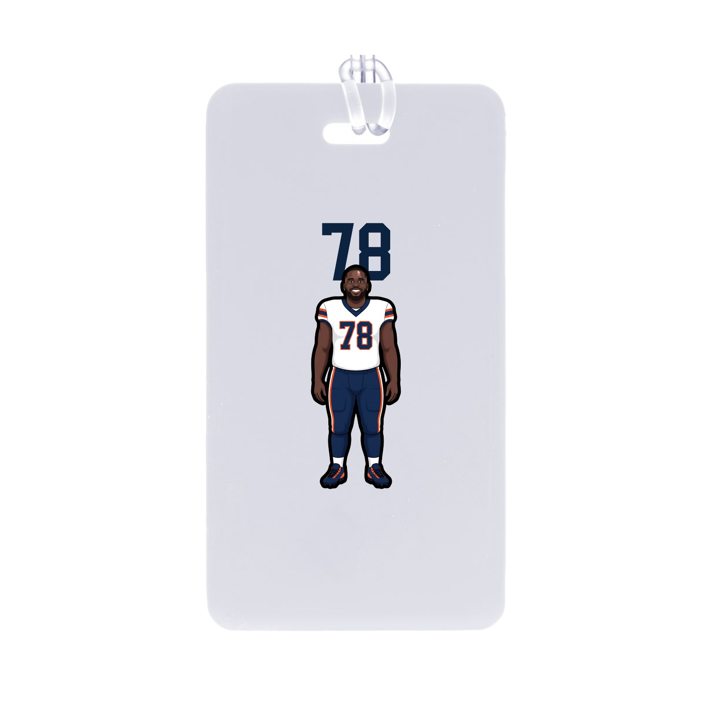Bag Tag — Number Top in Classic