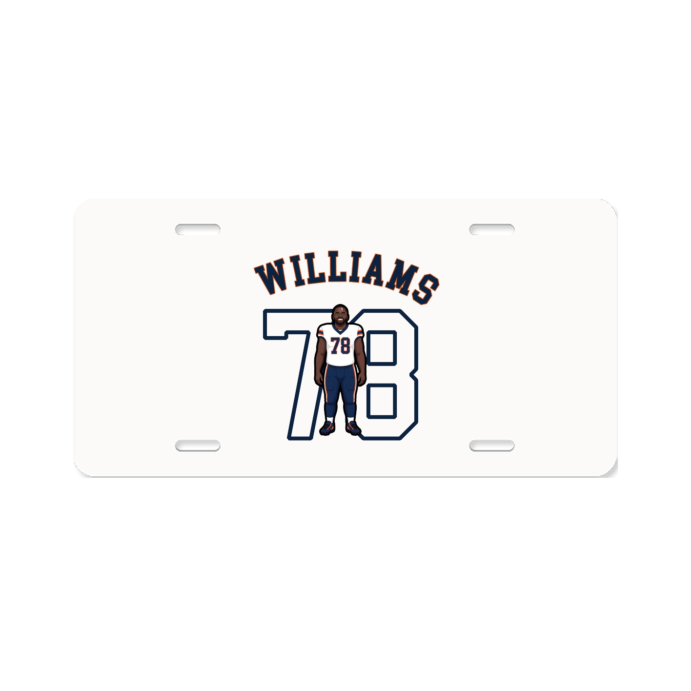 License Plate — Shirsey Arch in Classic