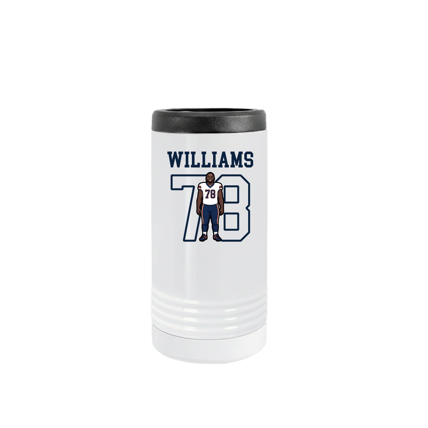 Slim Beverage Holder — Shirsey in White