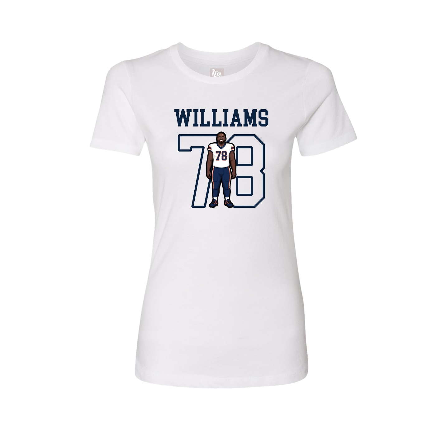 Fitted Women's Tee — Shirsey in White