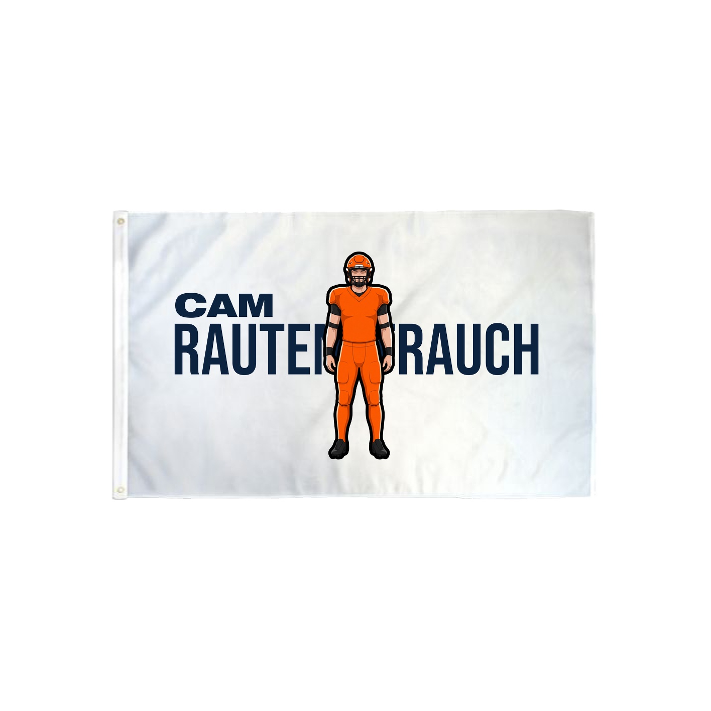 3x5 Flag — Player Name in Classic