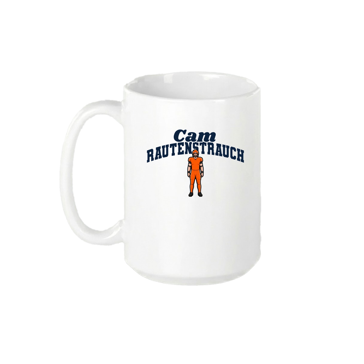 15oz Coffee Mug — Signature Arch in White