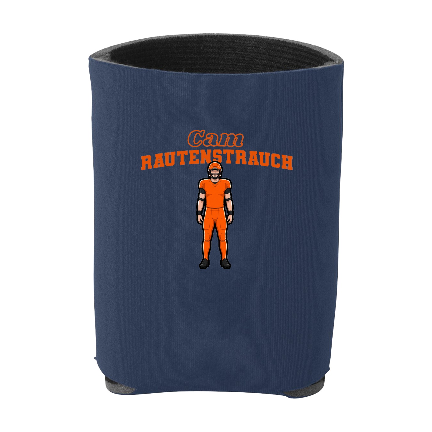 Can Holder — Name Arch in Navy