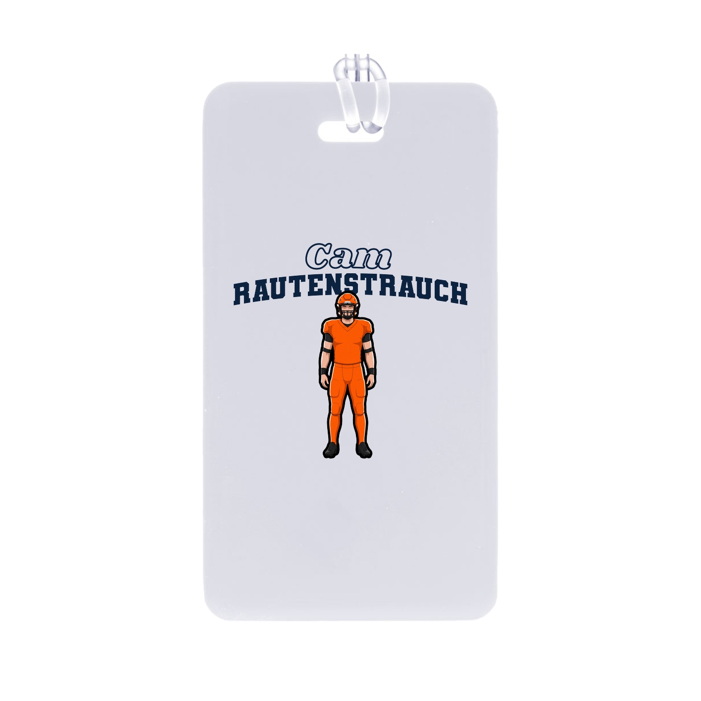 Bag Tag — Name Arch in Classic