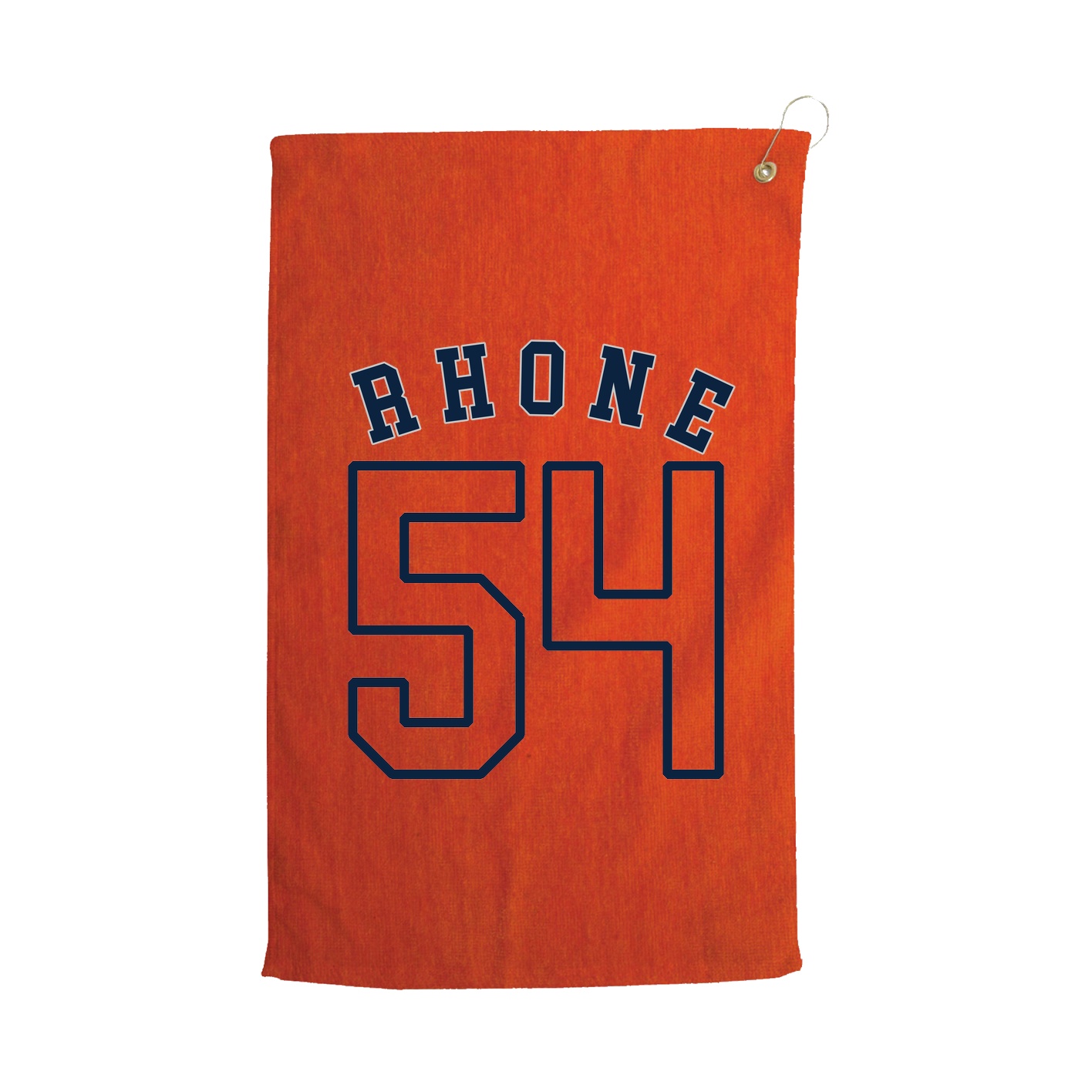 Golf Towel — Shirsey Arch in Orange