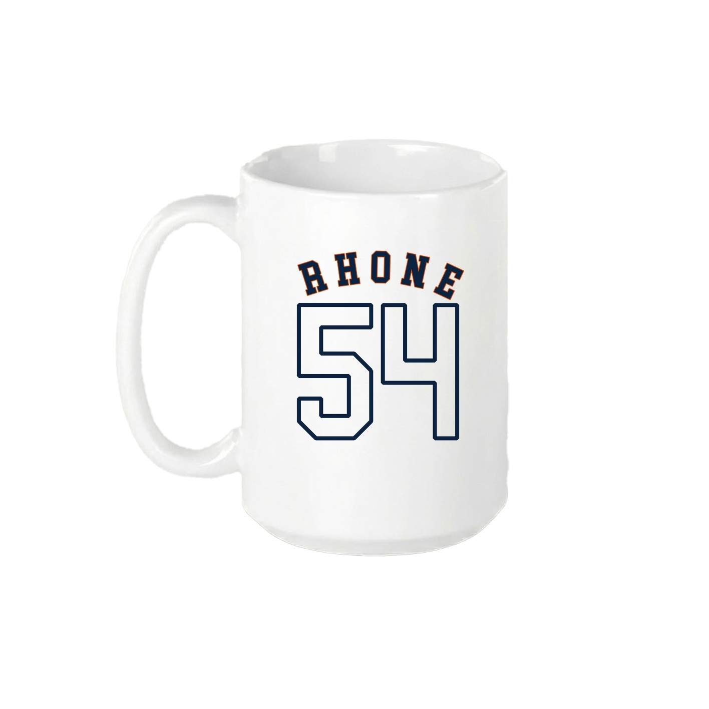 15oz Coffee Mug — Shirsey Arch in White