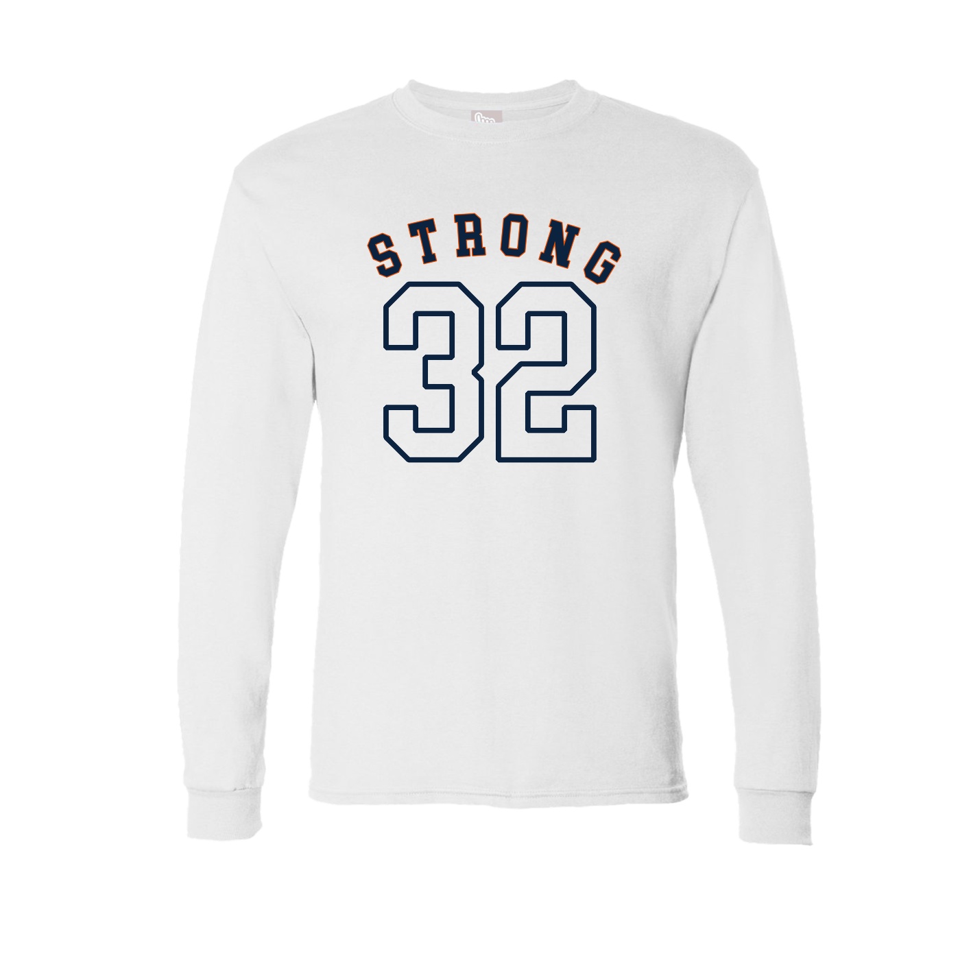 Long Sleeve Tee — Shirsey Arch in White