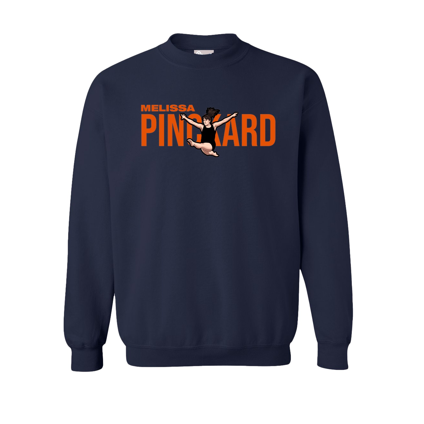 Fleece Crew — Player Name in Navy